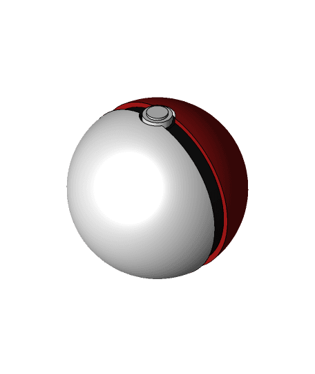 Pokebola 3d model