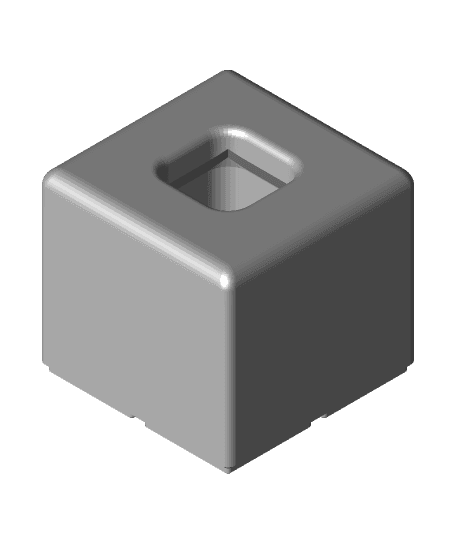 Gridfinity Grocery Bag Dispenser Bin 2x2 3d model