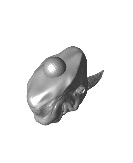 cyclops statue 3d model