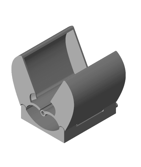 Enclosed Toothbrush Holder 3d model