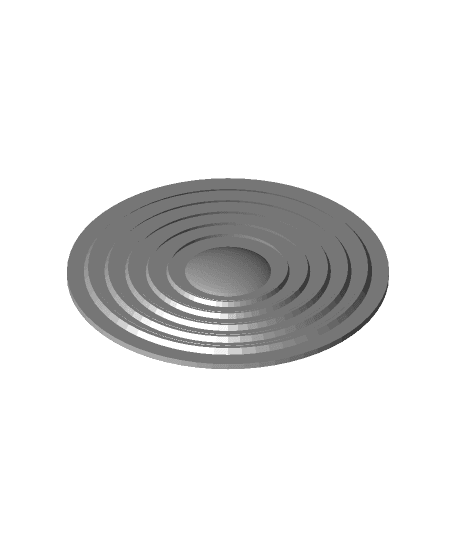 Fresnel lens 3d model