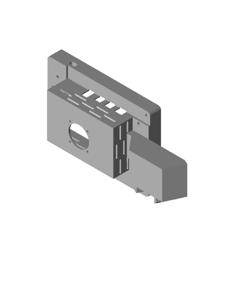 Neptune Touchscreen and pi4 Case  3d model