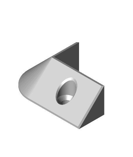 Custom 16mm IKEA Shelf Bracket 3d model