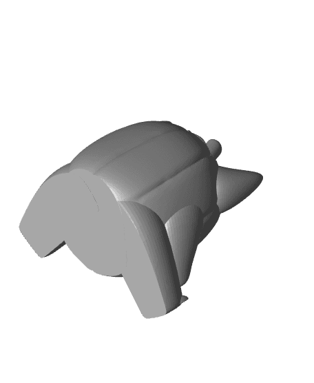 3D Printable ChibiCharzrd With Print in Place PokebaII 3d model