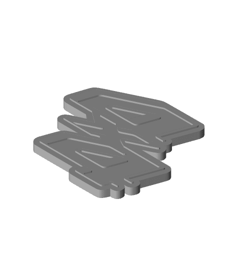 4x4 Vertical Charm 3d model