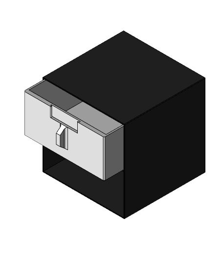 Workbench Parts Bin, Style 3 3d model