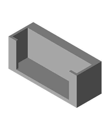 Acurite Fridge Thermostat Holder 3d model