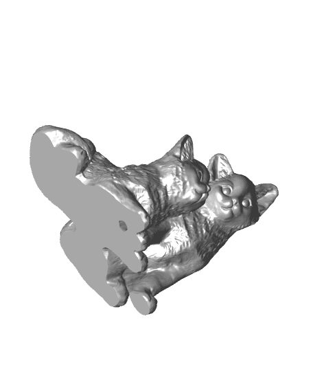 cat friend 3d model