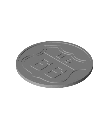 Route 66 Coaster 3d model