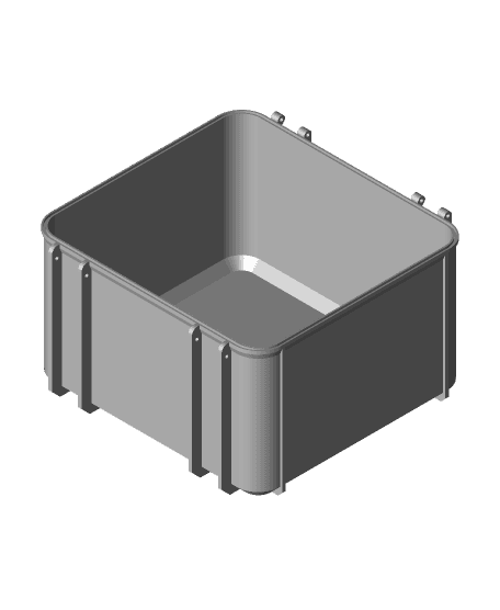 Tool Box Base Large 3d model