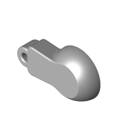 Keyhole Keychain.stl 3d model