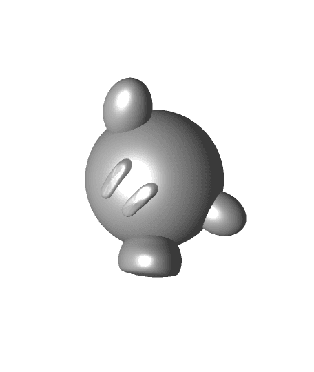 Kirby 3d model