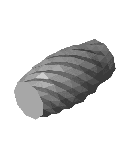 Low Poly Vase Set No. 2  3d model