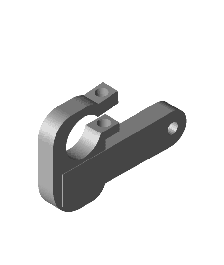 Sonic Pad Rod Mount 3d model