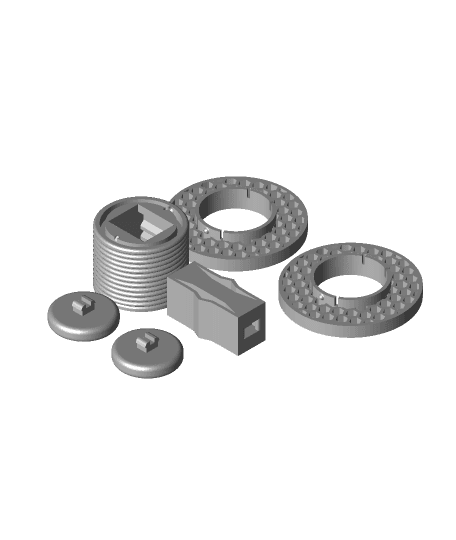 Spool Fidget 3d model