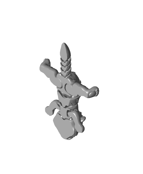  Flexi Tiger | Articulated Tiger no Support 3d model