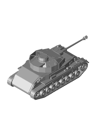 HYDROSTATIC PANZER4 Prototyp  3d model