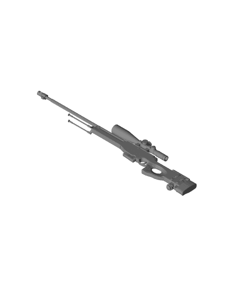 AWP customizable(OBJ) 3d model