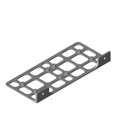 Ender 5 - Additional electronics plate 3d model