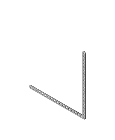 STEMFIE - Parts - Braces - Angled - 90 - Asymmetric 3d model