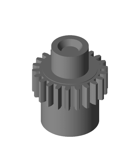 Spur Gear (24 teeth).obj 3d model