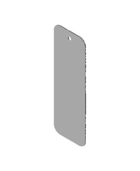 Wave Bookmarks 3d model