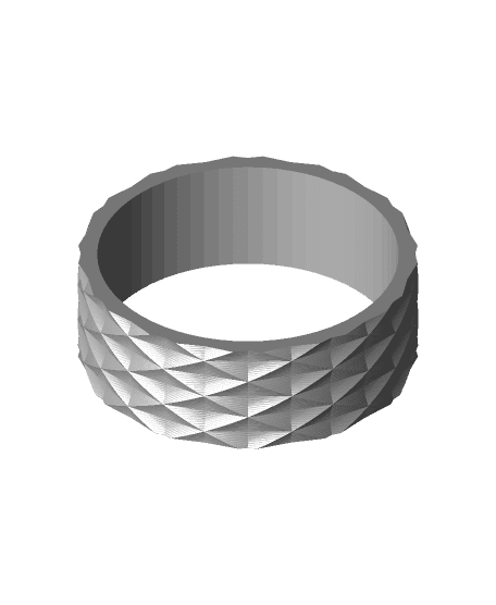 Interesting Ring -  size 10.5 3d model