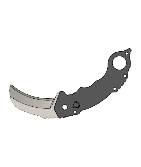 Karambit 6 3d model