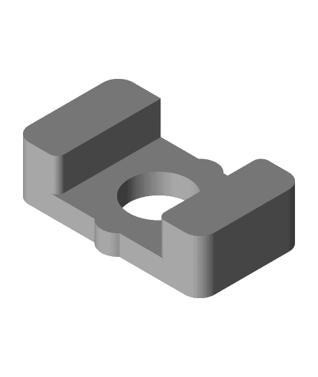 Voron 0 No-Drop Square Nut 3d model