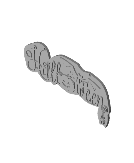 Halloween Sign_SUNLU 3d model