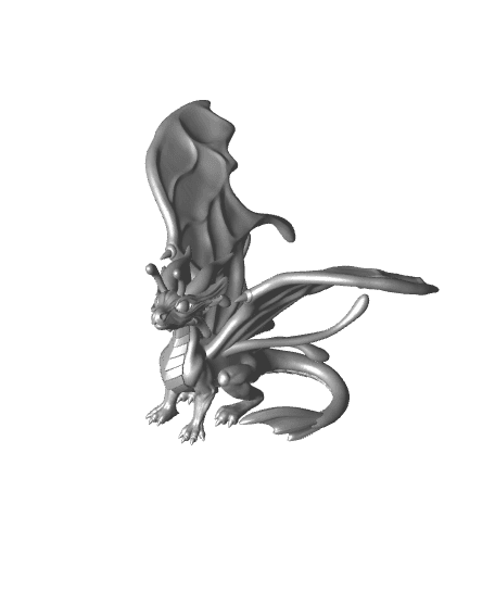 Baby Dragon - Faerie Dragon 3d model