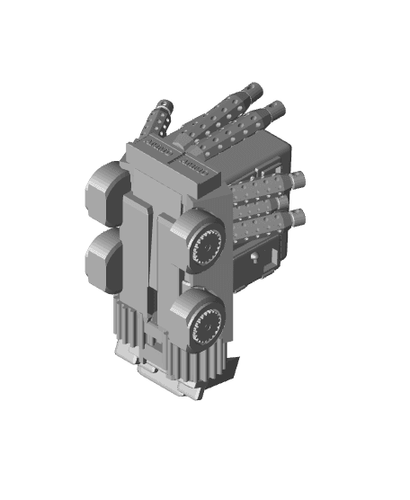 FHW Zorblin gun car alternate 3d model