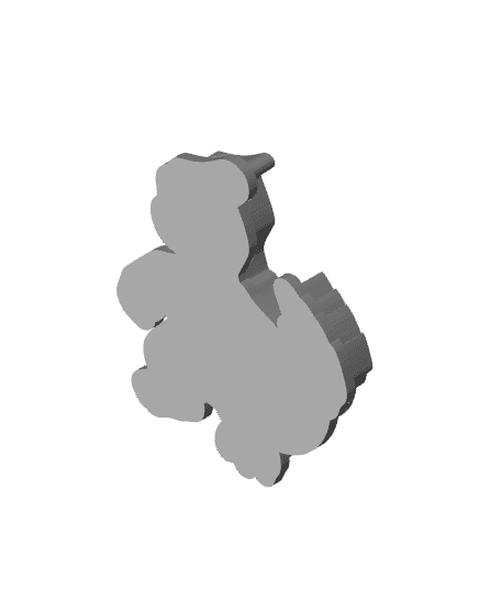 Pokemon Cookie Cutter - Charmeleon 3d model