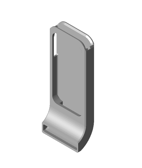 The SHOWER-MA-PHONE - A Phone stand for the shower 3d model