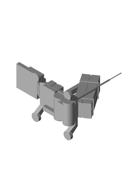 Patriot Launcher 3d model