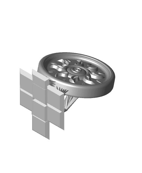 Elven Coin 3d model