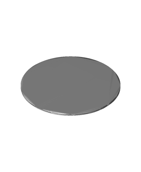 Grogu Coffee Coaster 2 3d model