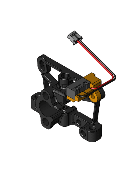 SMuFF - DDE (Sherpa-Mini) Switch-Mount 3d model