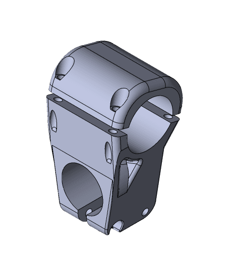  Print at your own risk - m5 31.8 stem no logo 3d model