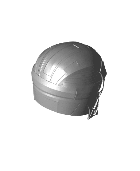 Wall Breaker Helmet 3D Print File STL Armored Titan Iron Man 3d model