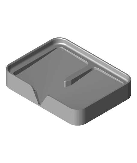 cutlery basket drainer 3d model