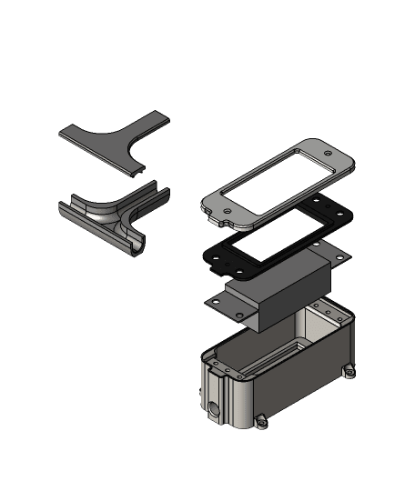 Outlet Cover Outdoor v1.step 3d model