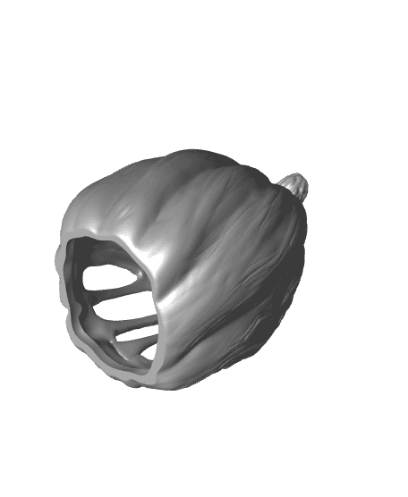 Screaming Pumpkin (Pre-Supported) 3d model