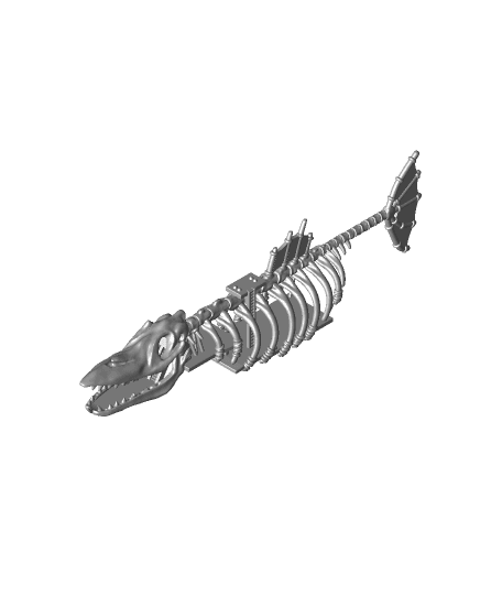 Skeleton Ship Spelljammer Miniature From DnD 2e 3d model