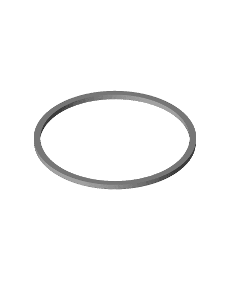 B&S 675 190cc 281165S Carburetor Float Bowl Gasket 3d model