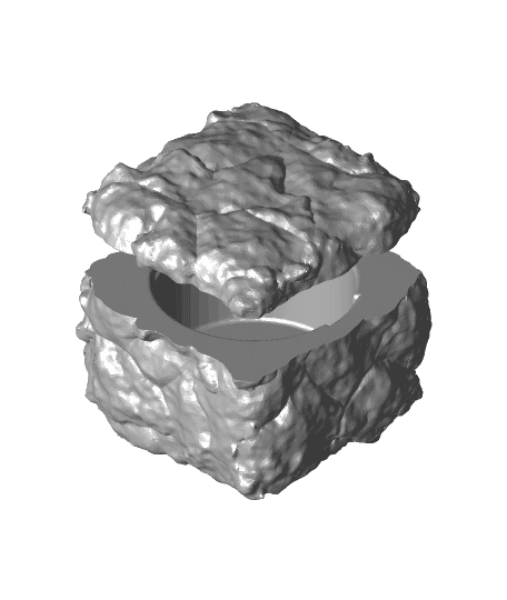 Lump of Coal Container 3d model