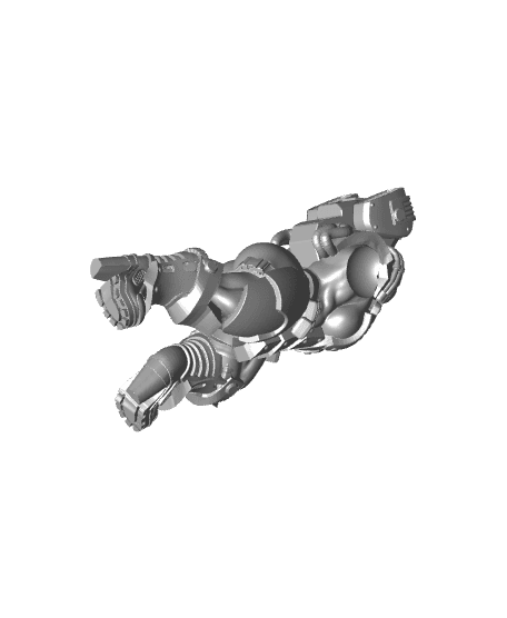 Brute Assault Breachers 3d model