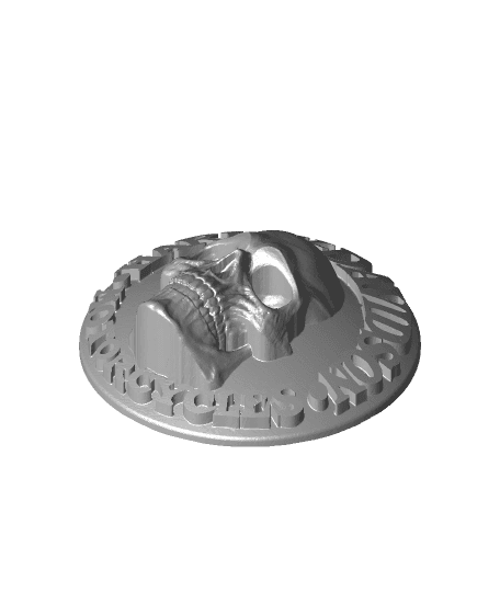 HARLEY DAVIDSON SKULL.stl 3d model