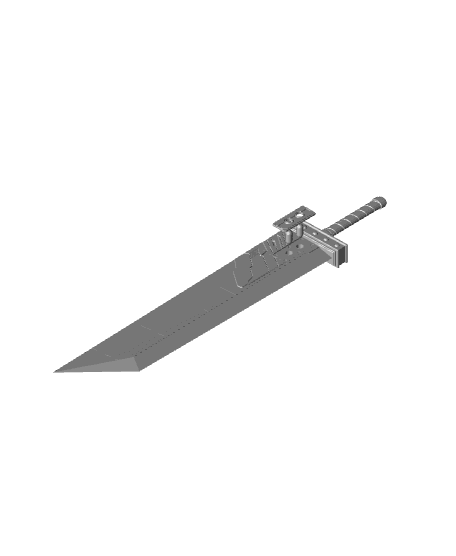 CLOUD Buster Sword [Final Fantasy 7 Remake/Rebirth] 3d model