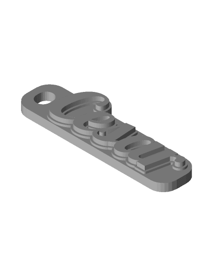 Cesar Keychain 3d model